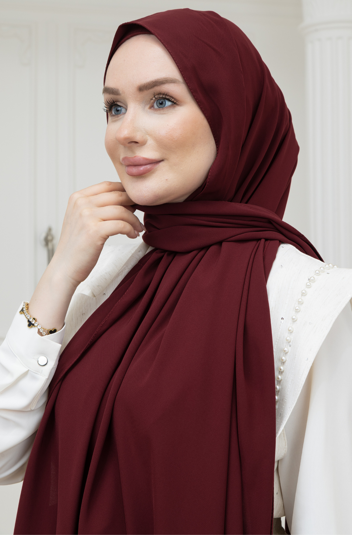 ✨ Borelisse™ Mıknatıslı Kendinden Boneli Şal✨