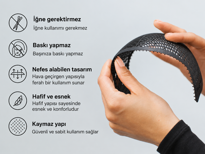 ✨ Borelisse™ İğnesiz Kaymaz Bone