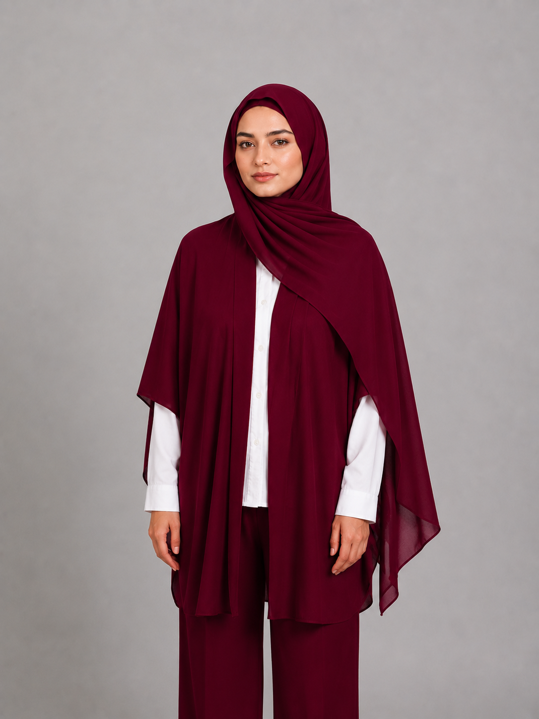 ✨ Borelisse® Mıknatıslı Kendinden Boneli Şal✨