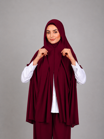 ✨ Borelisse® Mıknatıslı Kendinden Boneli Şal✨